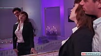 Trans wife Izzy Wilde bathed and analed Trans wife Izzy Wilde bathed and analed