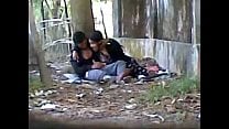 Desi cute indian lover sucking big cock in public park Desi cute indian lover sucking big cock in public park