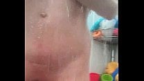 My wife takes a shower