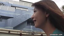 Japanese babe  Tomomi Matsuda got fingered  uncensored