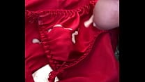 Cum over panties