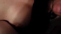 Playing with my cock in her mouth Playing with my cock in her mouth