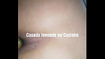 Casada dando o cuzinho
