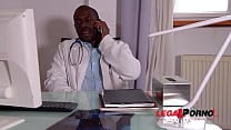 Doc  039 s big black dick makes busty horny patient Nikky Dream  039 s pussy wet AF GP500