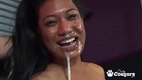 Lyla Lei To Give A Sloppy Blowjob amp Gets A Huge Messy Facial