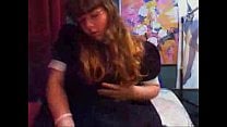 chub maid outfit from BBWCurvy com strips and bates