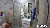 LUUV  Kareflore and Abbadon film their real amateur  homemade bathroom routine  showing maximum real life openness LUUV  Kareflore and Abbadon film their real amateur  homemade bathroom routine  showing maximum real life openness