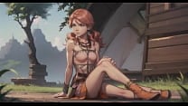 AI generated Oerba Dia Vanille   Final Fantasy XIII