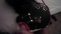TEASER Laura is hogtied in latex catsuite and high heels throated with a lip open mouth gag POV TEASER Laura is hogtied in latex catsuite and high heels throated with a lip open mouth gag POV