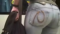 Culazo en el Metro