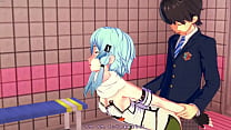 Art Online 3d Hentai Sinon sucks cock and gets rammed TWICE