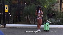 Two guys divorced a Russian whore for sex for money  With dialogue Two guys divorced a Russian whore for sex for money  With dialogue