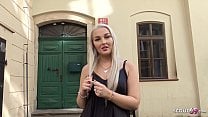 GERMAN SCOUT CUTE TEEN TALK TO FUCK AT REAL PICKUP STREET CASTING