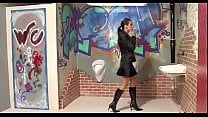 High class bitch fingered and overspread in slime at gloryhole High class bitch fingered and overspread in slime at gloryhole