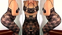 Black fishnet bodystocking Slut in front of mirror posing in black mesh body lingerie Sexy lingerie MIX Black fishnet bodystocking Slut in front of mirror posing in black mesh body lingerie Sexy lingerie MIX