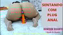 Rainha do Amador Sentando no Pau com PLUG ANAL Participe dos meus V iacute deos