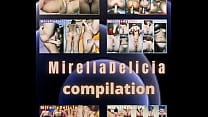 Mirelladelicia compilation 9 videos in 1 squirt striptease and playing yummy with dildo