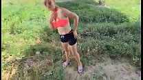 He sucks her deep and fucks her and puts his cock up to her belly and she is ecstatic  Everything happens in public and it excites her to madness  He sucks her deep and fucks her and puts his cock up to her belly and she is ecstatic  Everything happens in public and it excites her to madness