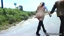 Amateur public show off Amateur public show off