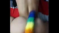 Giving a Latin whore with Plug Giving a Latin whore with Plug
