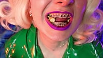hot blonde Arya eating food   popcorn ASMR mukbang hot blonde Arya eating food   popcorn ASMR mukbang