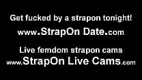 Open your cheeks and get ready for my strapon Open your cheeks and get ready for my strapon