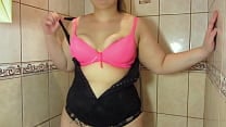 A plump beauty shaves her legs and shows her feet in the shower Amateur fetish PAWG A plump beauty shaves her legs and shows her feet in the shower Amateur fetish PAWG