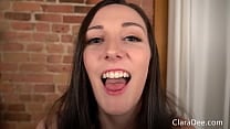 GFE Close Up Facial JOI Clara Dee