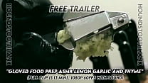 Gloved Food Prep ASMR Lemon Garlic and Thyme Gloved Food Prep ASMR Lemon Garlic and Thyme