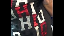 playing with my tits after a stressful football game playing with my tits after a stressful football game