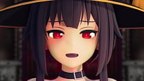 Megumin Konosuba Helltaker Strip Dance MMD