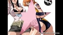 ecchi hentai nami robin sexy and hot