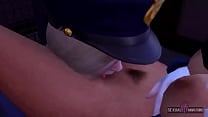 Lesbian Cops Have Sex in the Police Office Sexual Hot Animations