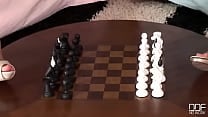 Hot lesbian chess game in bed Hot lesbian chess game in bed