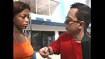 Black chick Kathy strips off her clothes and models her g strong then gets fucked Black chick Kathy strips off her clothes and models her g strong then gets fucked