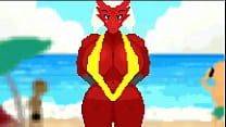 Beachtime Blaziken