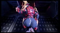 Female Sangheili fucks man
