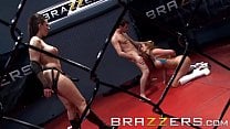 Threesome with Kelly Divine Phoenix Marie in Extreme Fucking League BRAZZERS