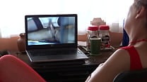I love masturbating watching huge cocks on TV and laptop while stepson records me and jerks off I love masturbating watching huge cocks on TV and laptop while stepson records me and jerks off
