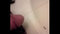 hubby pissing
