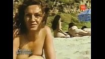 Marisela Santiba ntilde ez desnuda en playa nudista