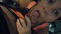 Renee Quinn takes her time sucking her boyfriends cock just the way he likes it