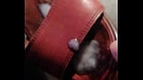 Cuming into my step mom 039 s old high heels