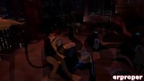 Vrchat two furries one beautiful night