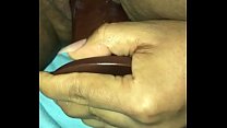 fucking my brown dildo