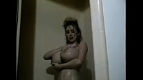 Wendy Whoppers Take a shower with juicy and wet tits