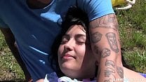 Emo teen gets fucked outdoors Emo teen gets fucked outdoors