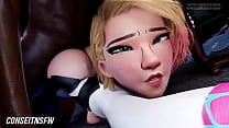 Spider Gwen Siendo Cogida Super Rico