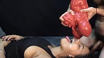Two demons face to face I ate the cum coming out of her doll 039 s mouth XattlaLust