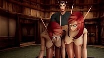 A night of Elven group sex A night of Elven group sex
